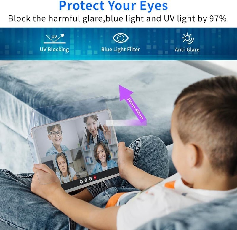 Mamol [2 Pack] Paper Screen Protector for Apple iPad Pro 11 inch 5th 6th (2024-2025, M4 M5), Matte Anti Glare Blue Light Filter, Write as Real Paper/High Sensitive/Bubble Free/Compatible with Apple Pencil - Image 5